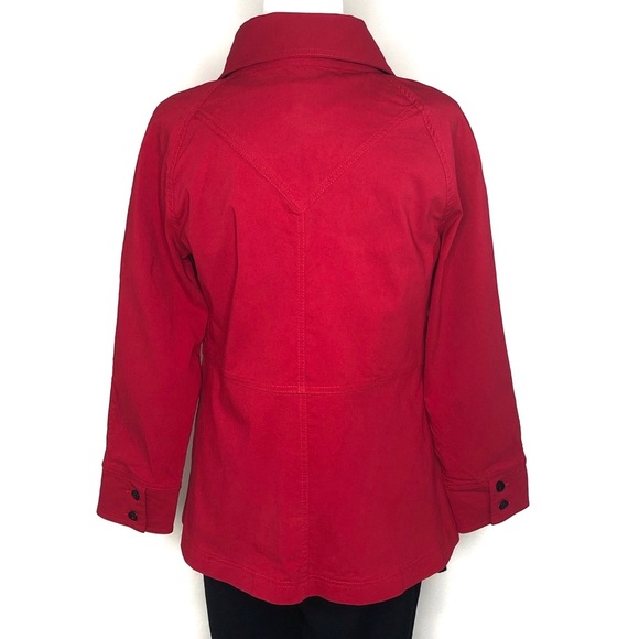 Cheryl Nash Windridge Jacket Women’s Zip Front Red Medium M - Picture 13 of 14